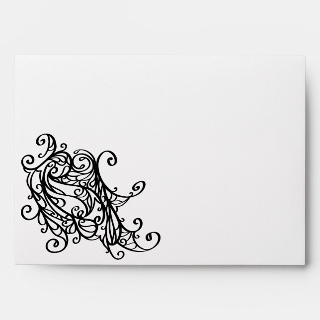 Silhouette Set #4 Envelope (Front)