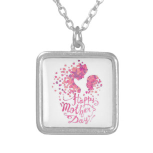 Silhouette Silver Plated Necklace