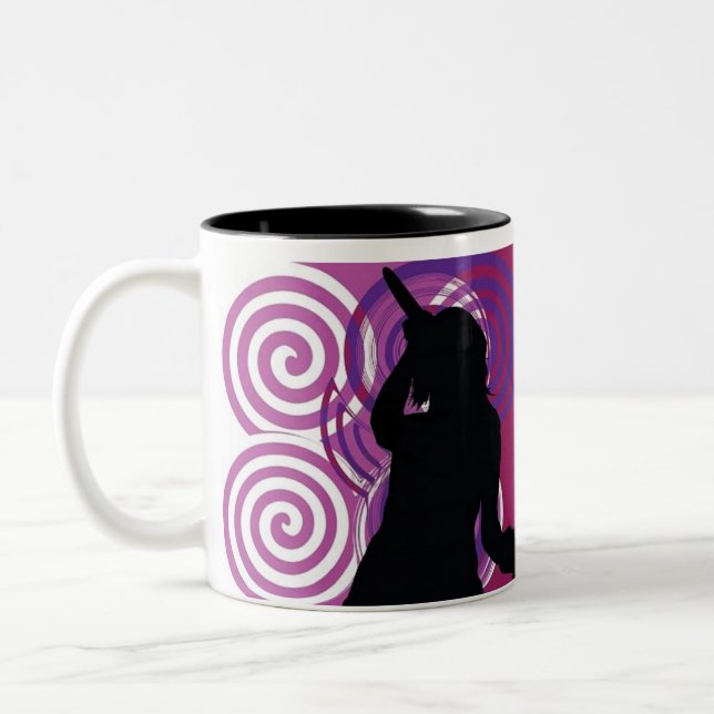 Silhouette Singer Mug (Left)
