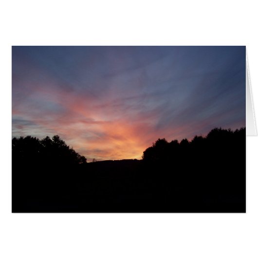 Silhouette Sunset Series 1 Cards (Front Horizontal)