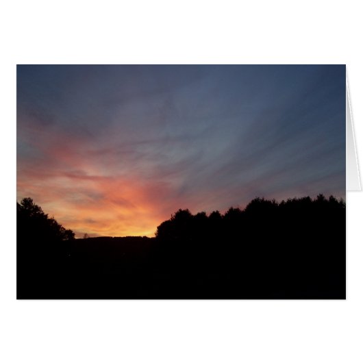 Silhouette Sunset Series 2 Cards (Front Horizontal)