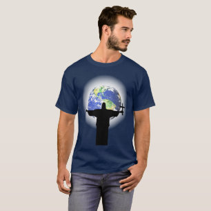 Silhouette with a cross T-Shirt