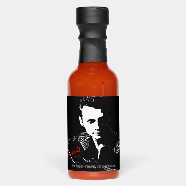 Silhouette with Autograph Hot Sauces (Front)