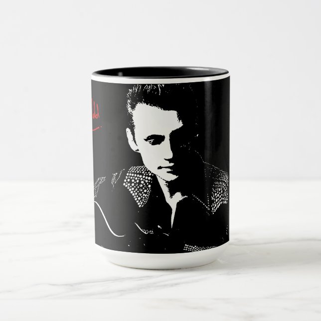 Silhouette with Autograph Mug (Center)