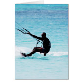 Silhouetted Kitesurfer (Front)