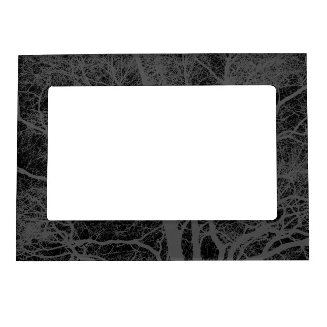 Silhouetted trees magnetic frame (Front)