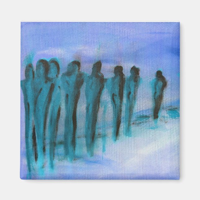 silhouettes magnet (Front)