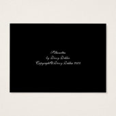 Silhouettes Miniature Artwork Cards (Back)