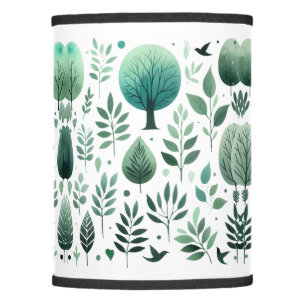Silhouettes of Nature: Day Lamp Shade