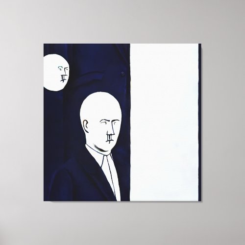 Silhouettes of the Mind Canvas Print