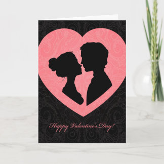 Silhouettes Valentine's Day Card