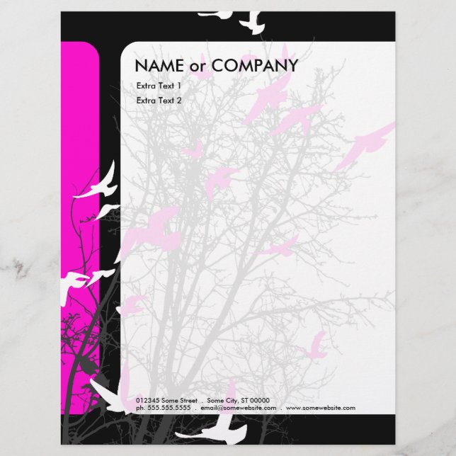 silhouscreen birds letterhead (Front)