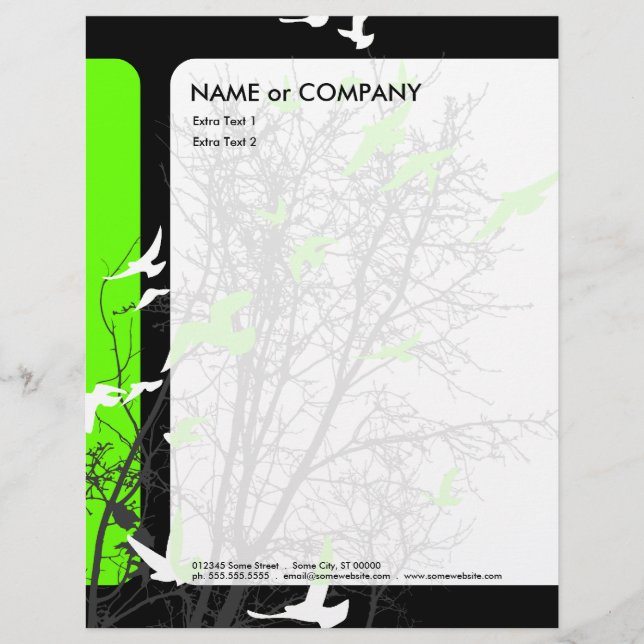 silhouscreen birds letterhead (Front)