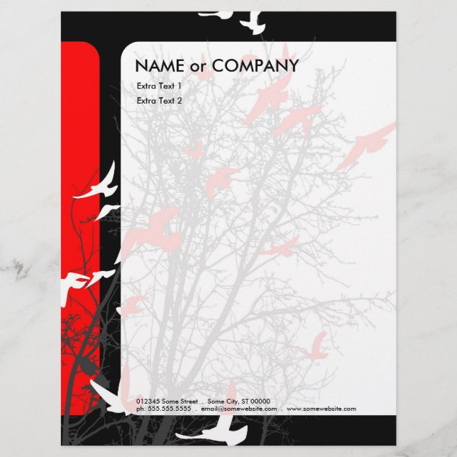 silhouscreen birds letterhead (Front)
