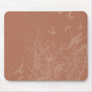 silhouscreen birds mouse pad