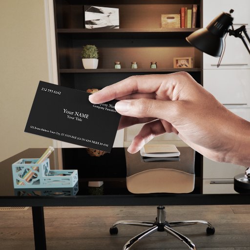 Customizable Silian Rail Jet Business Card