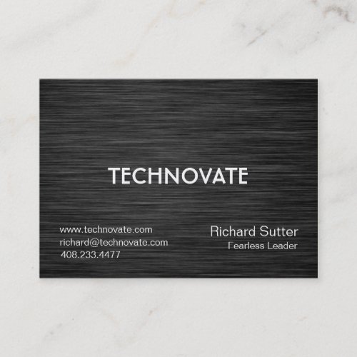 Silicon 103C Business Card Template