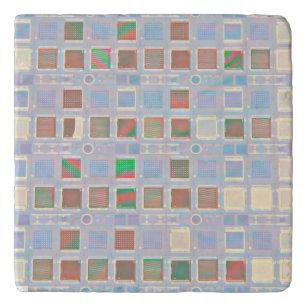 Silicon Chips on a Wafer Trivet