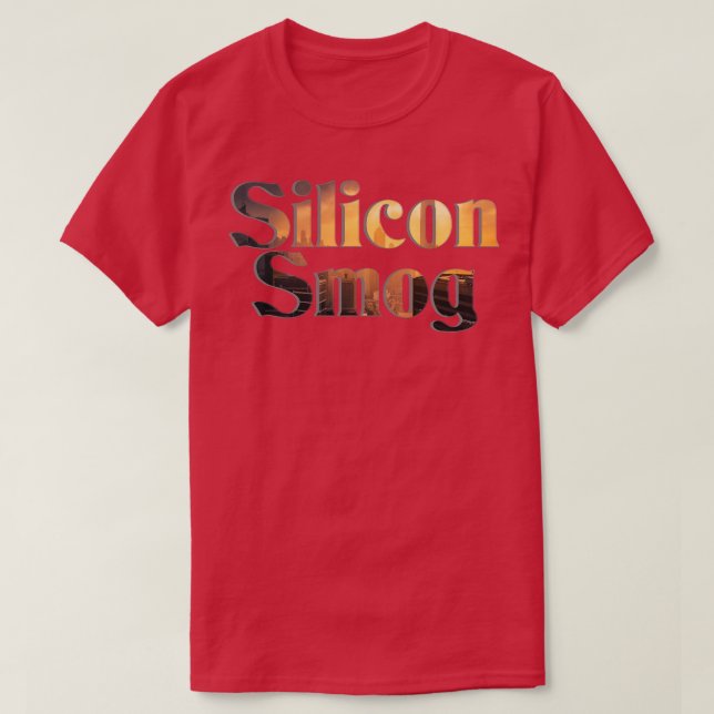 Silicon Smog T-Shirt (Design Front)