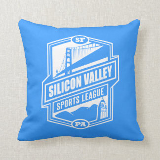 Silicon Valley Sports League Throw Pillow