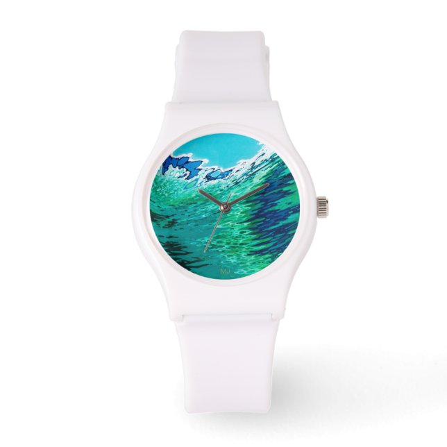 Silicone Water Resistant Watch by Margaret Juul (Front)