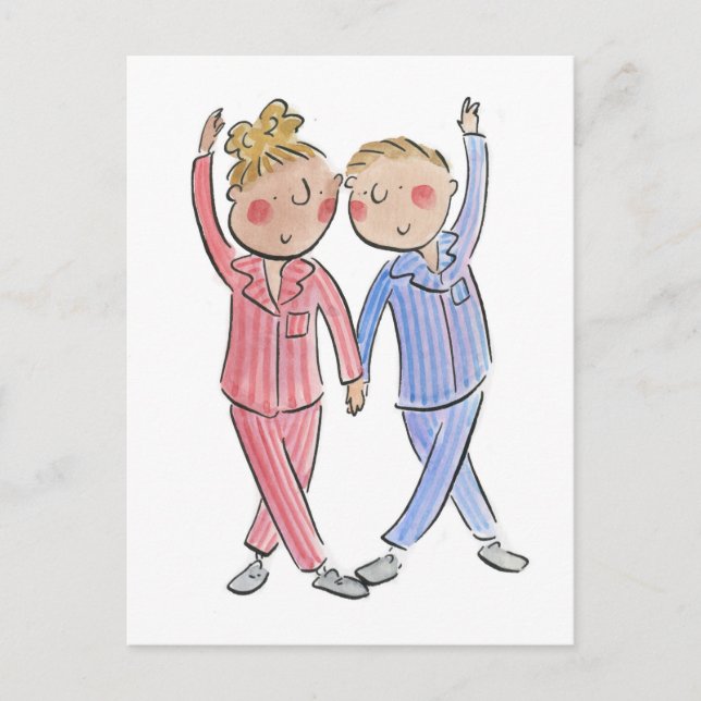 Silk Anniversary Postcard (Front)