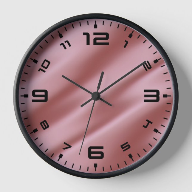 Silk Cloth Texture Background-15819 Clock (Front)
