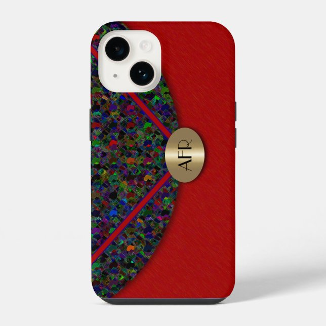 Silk Clutch Bag iPhone 14 Case (Back)