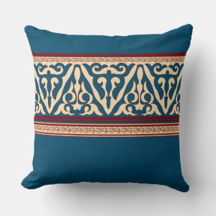 Silk Road Nomadic Throw Pillow