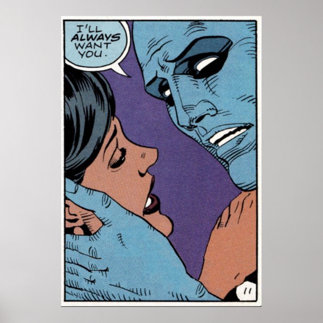 Silk Specter and Dr Manhattan Ill Always Love You Poster (Front)