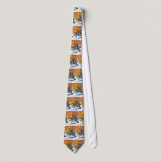 Silk Tie: The Burning Bush by Clarence Tie
