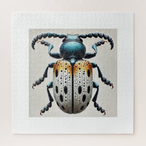 Silken Fungus Beetle 290624IREF105 _ Watercolor Jigsaw Puzzle