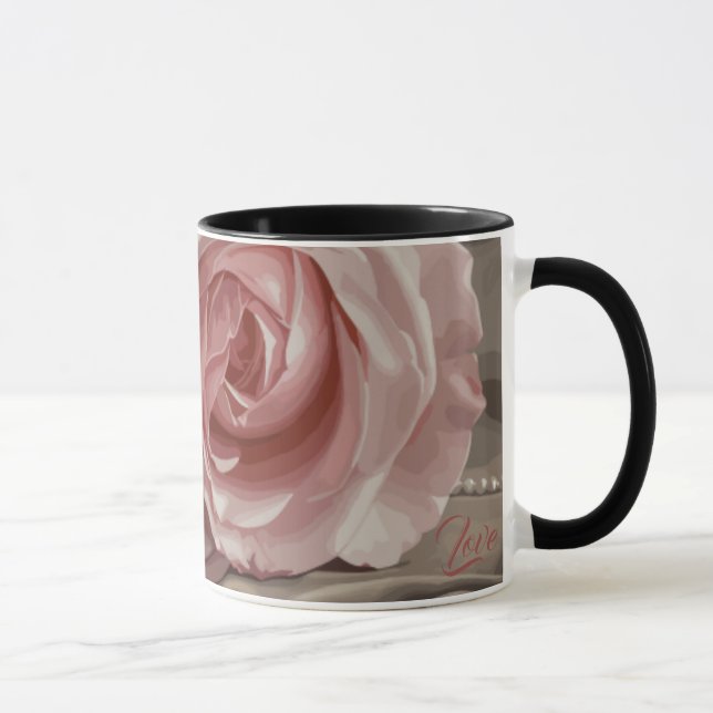Silken Rose Mug (Right)