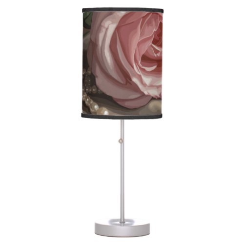 Silken Rose Table Lamp