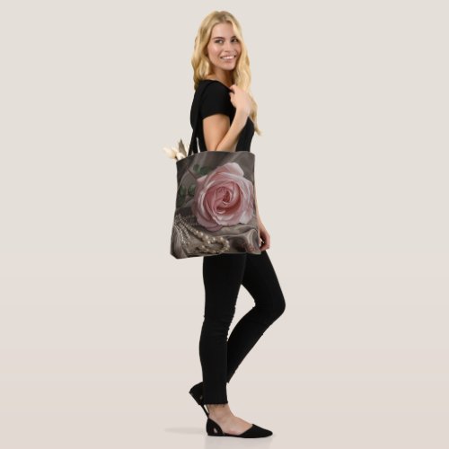 Silken Rose Tote Bag