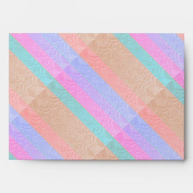 Silken Stripes Envelope (Front)