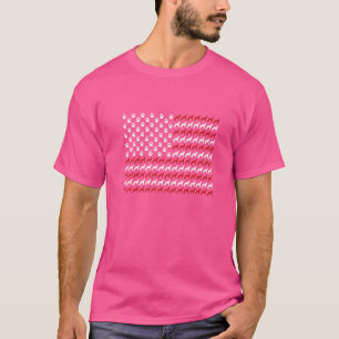 Silken Windhound 4th Of July Dog Paw Print T-Shirt