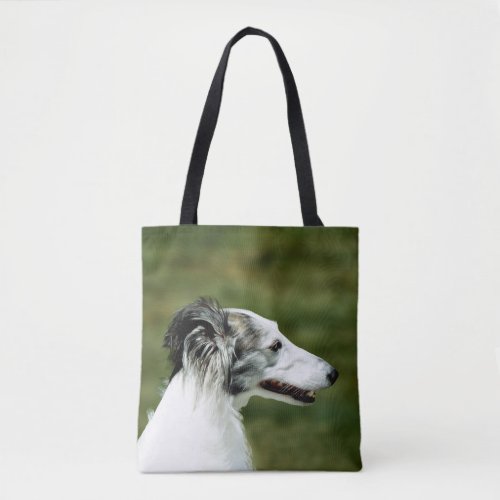 Silken Windhound A  Tote Bag