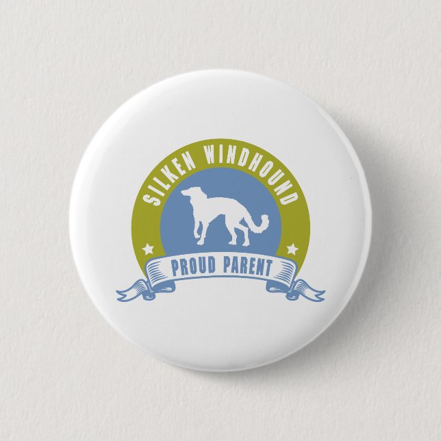 Silken Windhound Button (Front)