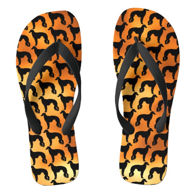 Silken Windhound Flip Flops (Footbed)