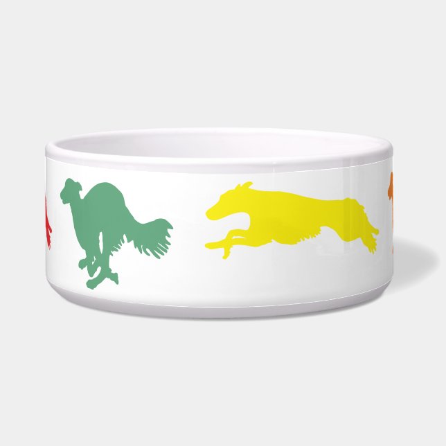 Silken Windhound Pet Bowl (Front)
