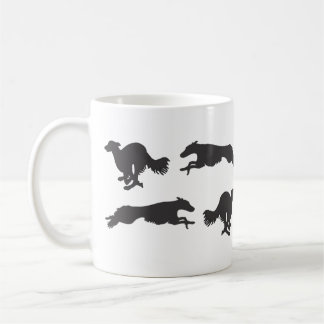 Silken Windhound Running Coffee Mug