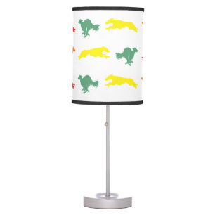 Silken Windhound Running Table Lamp