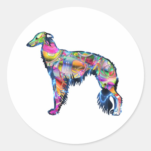 Silken Windhound Sticker (Front)