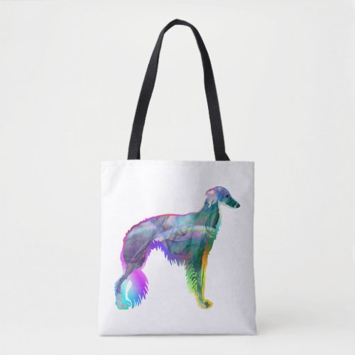 Silken Windhound Tote Bag