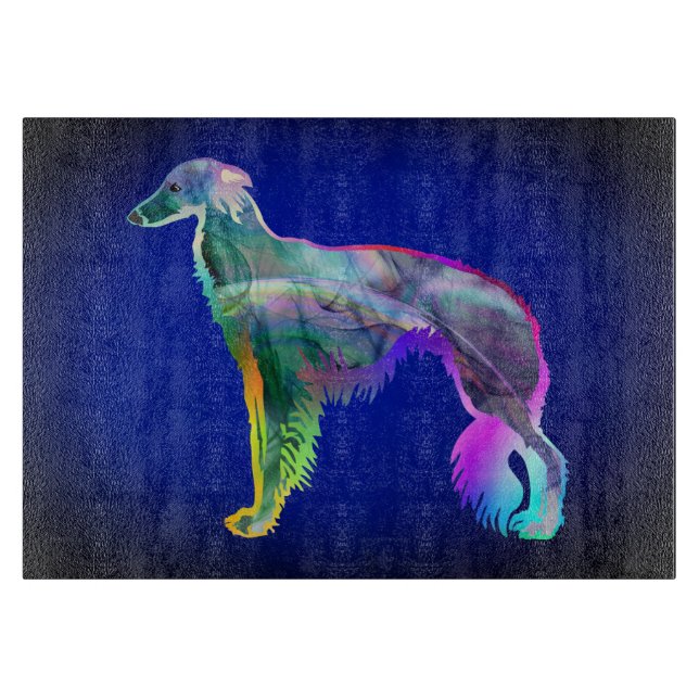 Silken Windhound - Wispy  Cutting Board (Front)