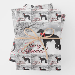 Silken Windhound Wrapping Paper Sheets
