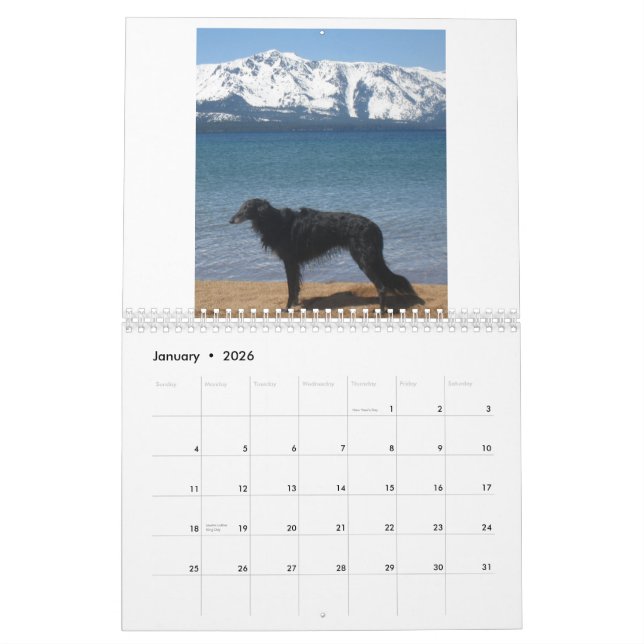 Silken Windhounds 2013-2 Calendar (Jan 2026)