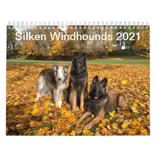 Silken Windhounds 2021 _ With Friends calendar