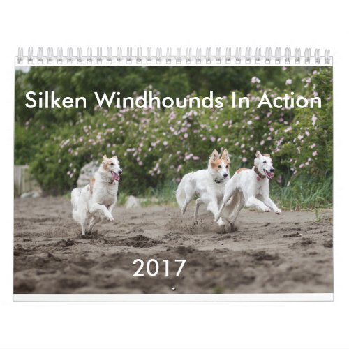 Silken Windhounds in Action Calendar